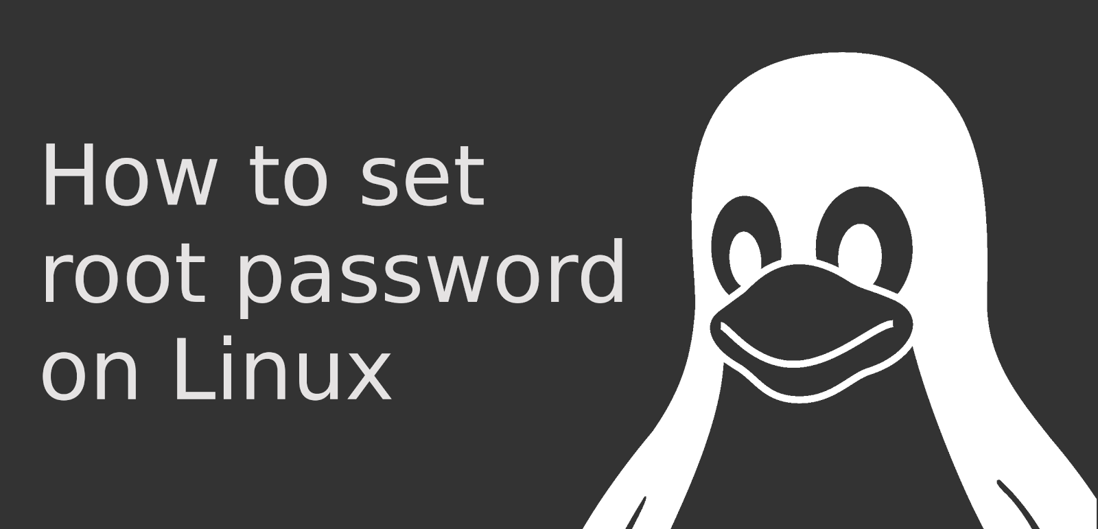 Hướng dẫn cách thay đổi mật khẩu root trong Linux