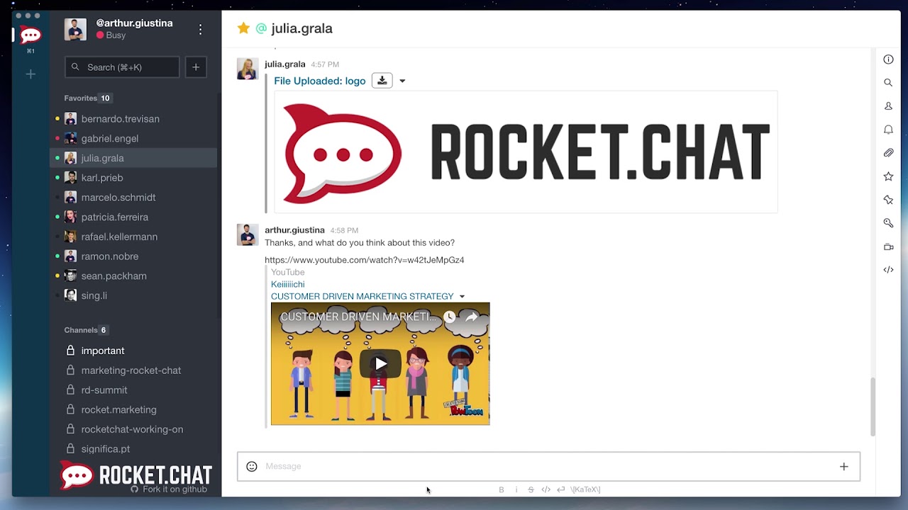 Hướng dẫn cài Rocket.Chat trên máy chủ CentOS 7