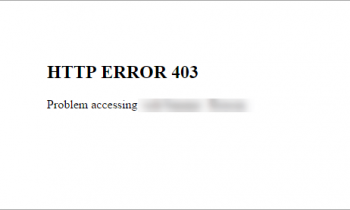 Cách fix lỗi HTTP Error 403 trên wordpress